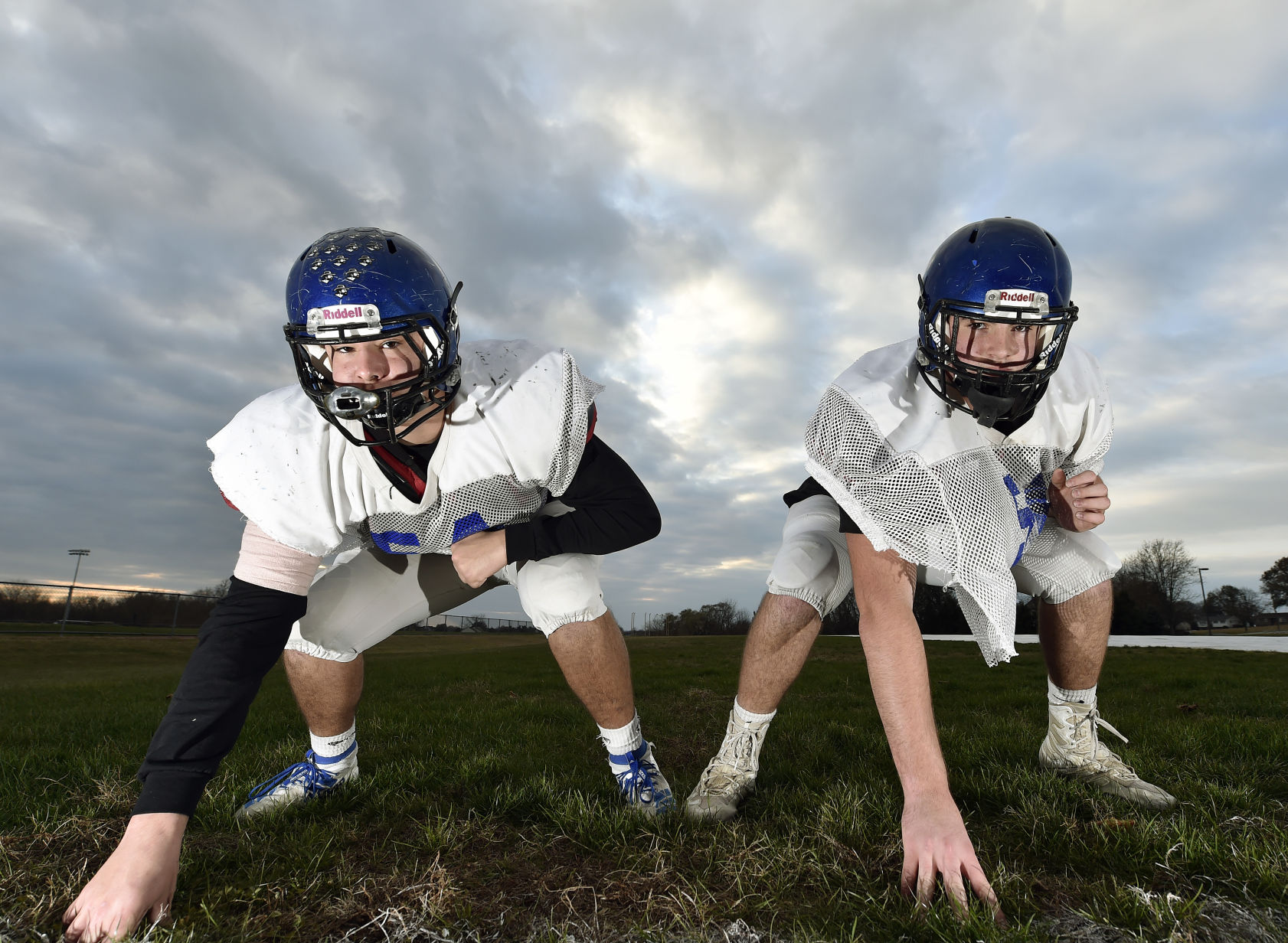 Mike and Nick DelGrande-Lampeter-Strasburg Football